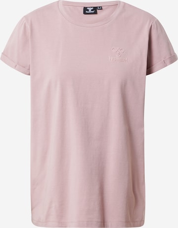 Hummel Λειτουργικό μπλουζάκι σε ροζ: μπροστά