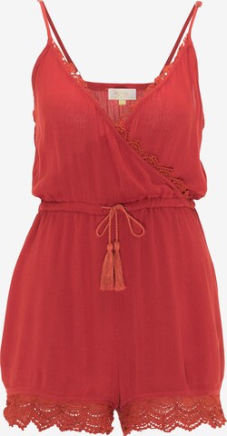 usha FESTIVAL Jumpsuit in Red: front