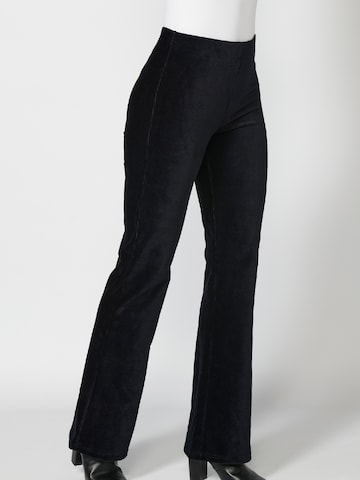 KOROSHI Flared Pants in Black