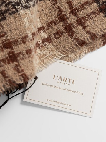 L'Arte Milano Shawl in Brown
