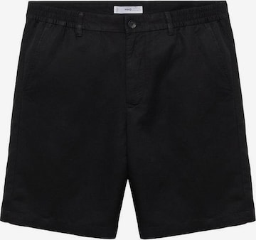 MANGO MAN Regular Shorts 'Banarea' in Schwarz: Vorderseite