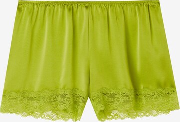INTIMISSIMI Pajama Pants in Green: front