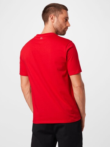 Calvin Klein Performance T-Shirt in Rot