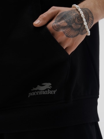 Pacemaker Sweatshirt 'Xaver' i svart