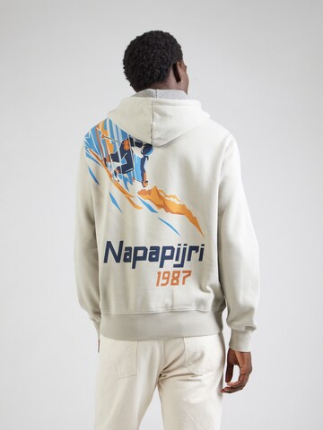 NAPAPIJRI Sweatshirt 'B-FIEMME' i grå: framsida