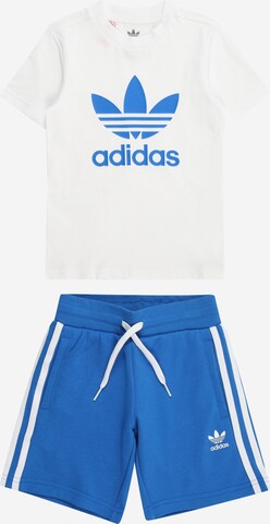 ADIDAS ORIGINALS - Fato de jogging 'Adicolor' em azul: frente