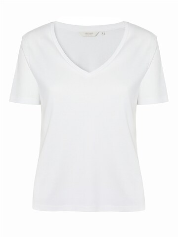 T-shirt 'Fini' TATUUM en blanc : devant