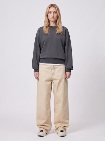 Carhartt WIP Luźne Jeansy 'W' BRANDON PANT BLUE, SAND BLEACHED' w kolorze beżowy