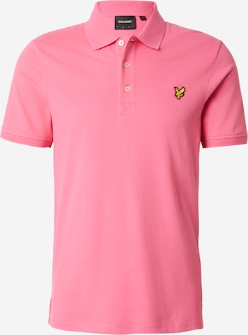 Lyle & Scott Majica | roza barva: sprednja stran