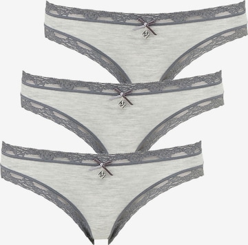 like it! Panty 'Kim' in Grey: front