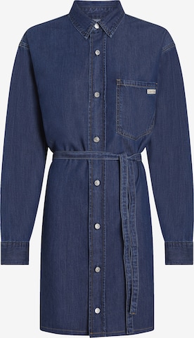 Calvin Klein JeansKošulja haljina - plava boja: prednji dio