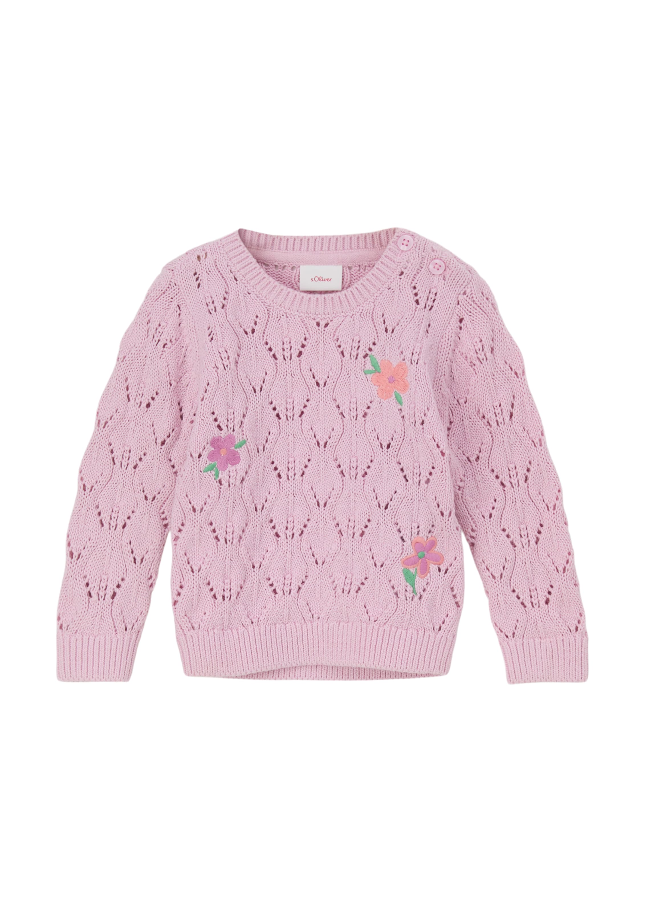 s.Oliver Pullover in Pink: Vorderseite