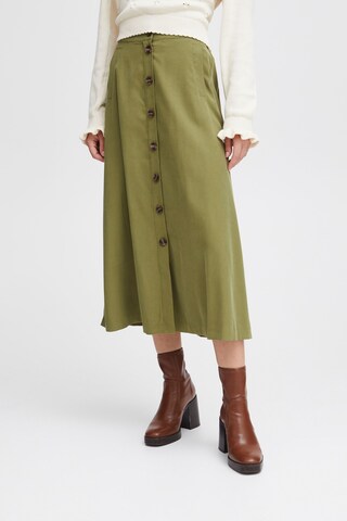 Atelier Rêve Rok 'Irleono' in Groen: voorkant