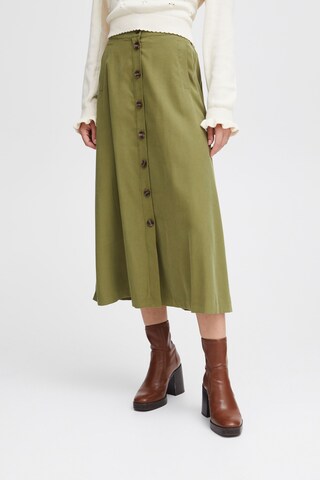 Atelier Rêve Skirt 'Irleono' in Green: front