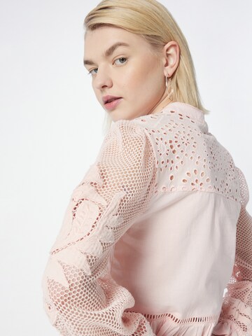 Stefanel Bluse 'SANGALLO' in Pink