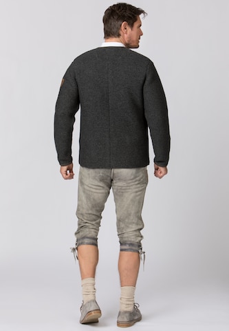 STOCKERPOINT Knitted Janker 'Amaro' in Grey