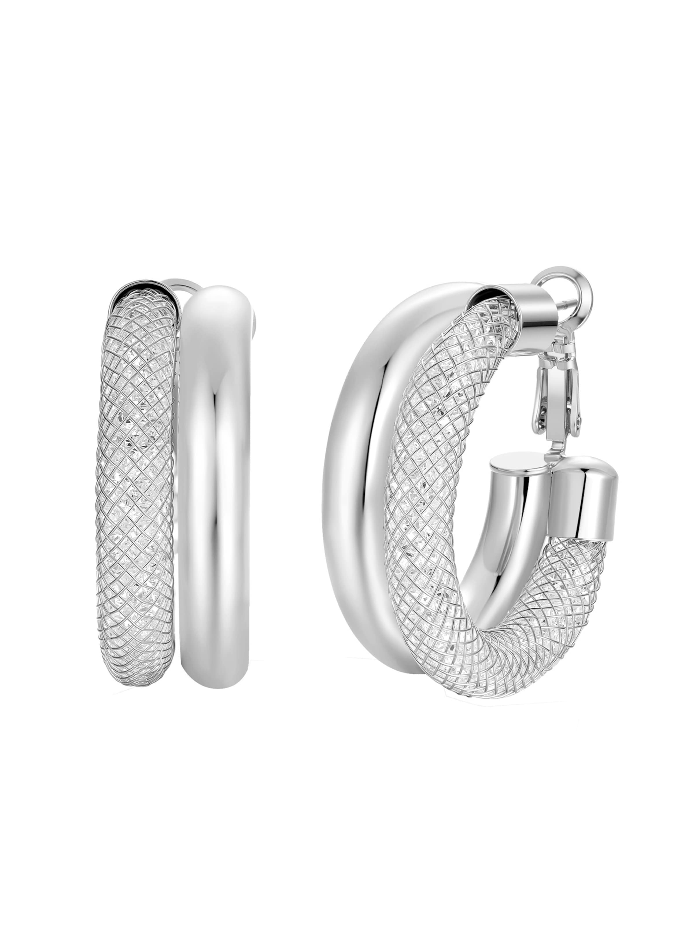 Lulu & Jane - Pendientes en plata: frente