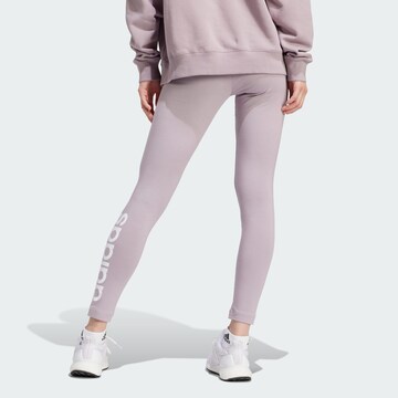 ADIDAS SPORTSWEAR - Skinny Calças de desporto em roxo