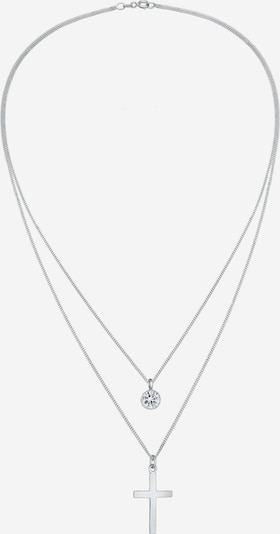 ELLI Necklace 'Layer Kreuz' in Silver, Item view
