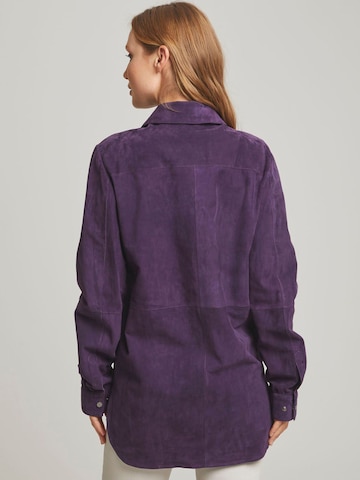 Chemisier Ikigai the City en violet