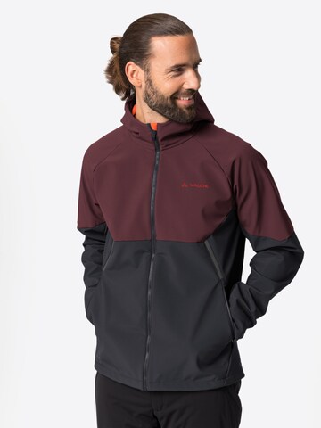 VAUDE Outdoorjacke 'Qimsa' in Grau: Vorderseite