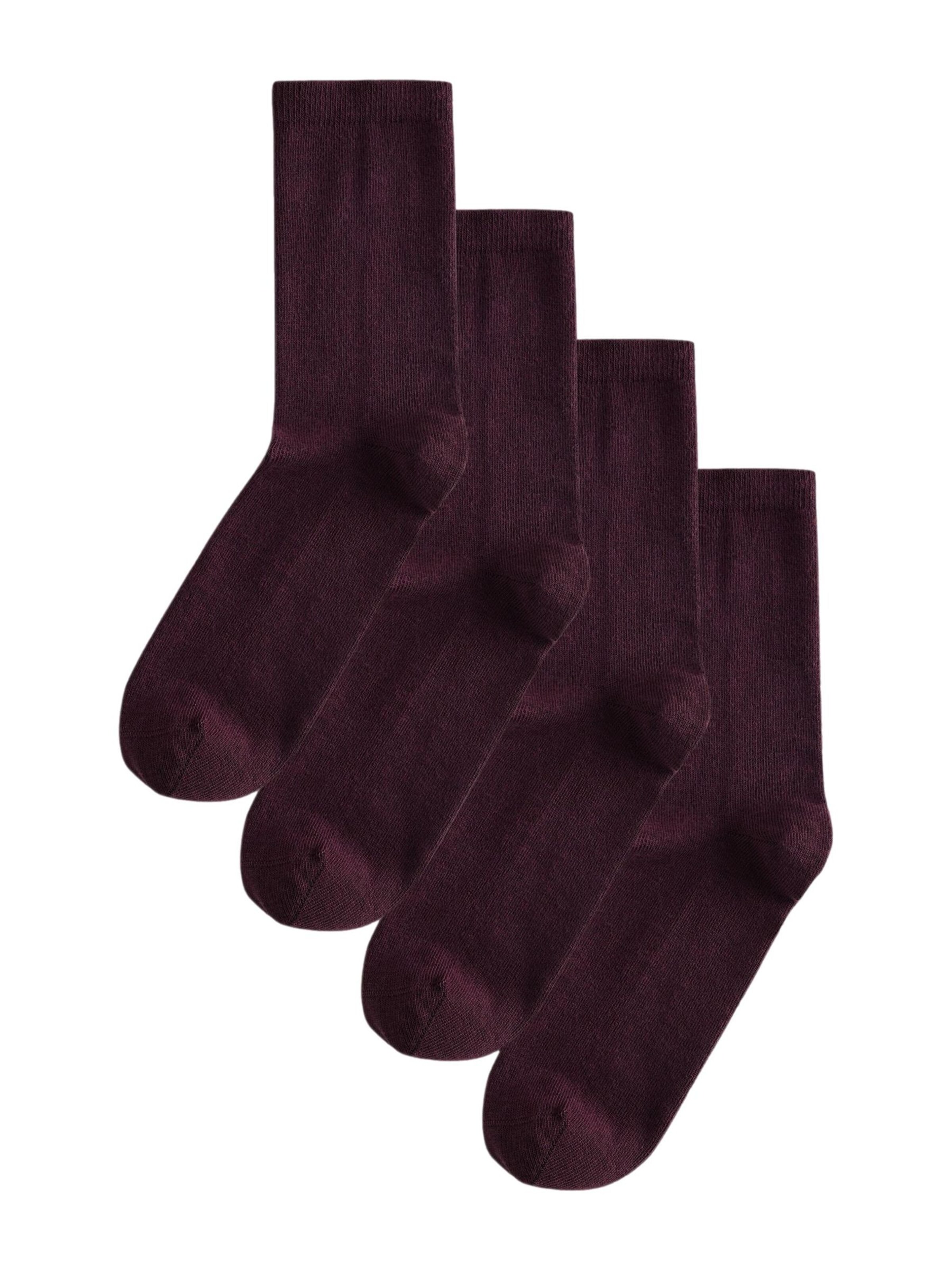 Next - Calcetines en rojo: frente