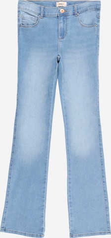 KIDS ONLY Flared Jeans 'Royal' in Blauw: voorkant