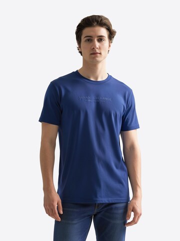 Maglietta di ARMANI EXCHANGE in blu: frontale