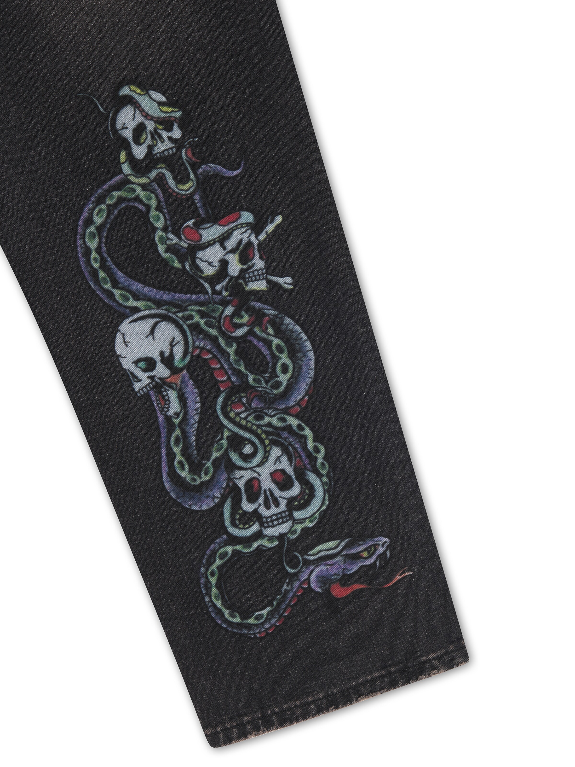 Ed Hardy Loosefit Džíny – černá