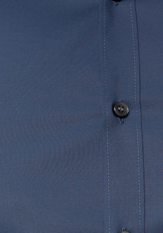 OLYMP Slim fit Zakelijk overhemd 'No. 6' in Blauw