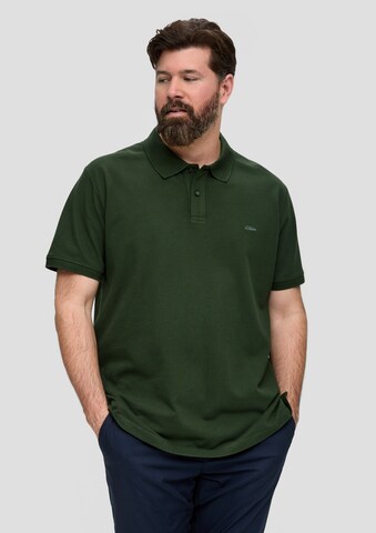 s.Oliver Red Label Big & Tall Poloshirt in Grün: Vorderseite