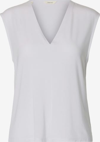 SELECTED Top 'SLFBerta Bellis' | bela barva: sprednja stran