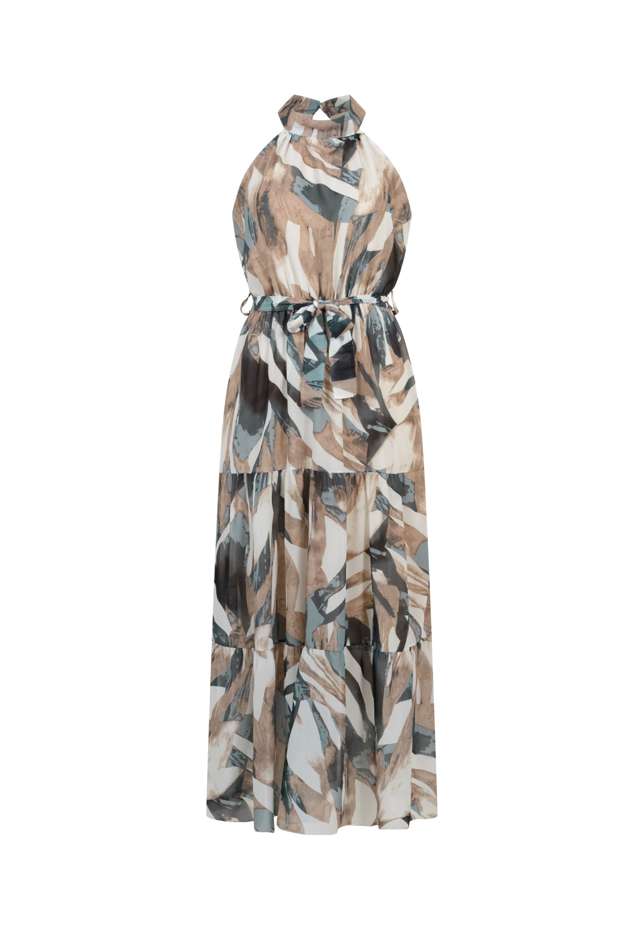 Cloud5ive Kleid in Beige: Vorderseite