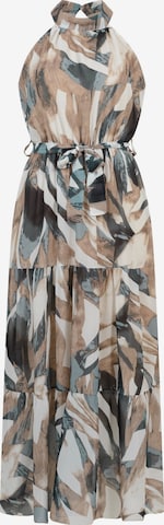 Cloud5ive Kleid in Beige: Vorderseite