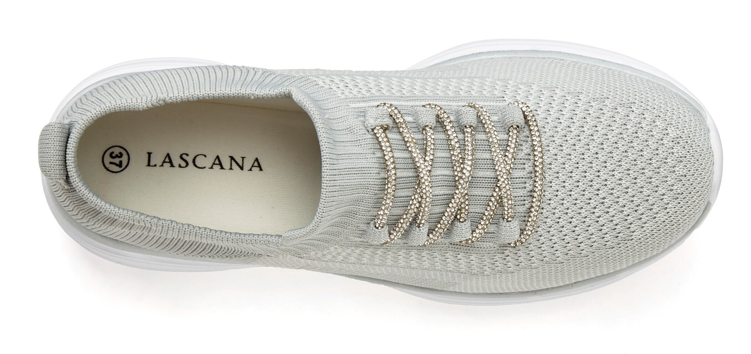 LASCANA Σνίκερ χαμηλό σε γκρι