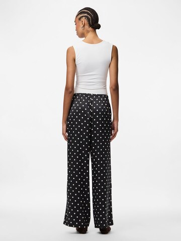 PIECES Wide Leg Bukser 'PCJYTTA' i sort