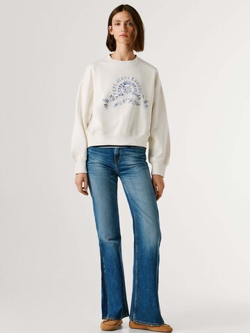 Felpa 'Malvec' di Pepe Jeans in bianco