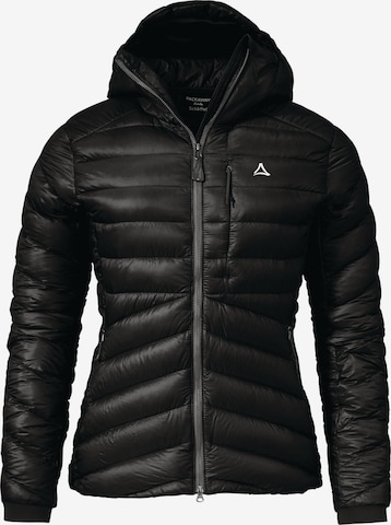 Veste outdoor 'Tschierval' Schöffel en noir : devant