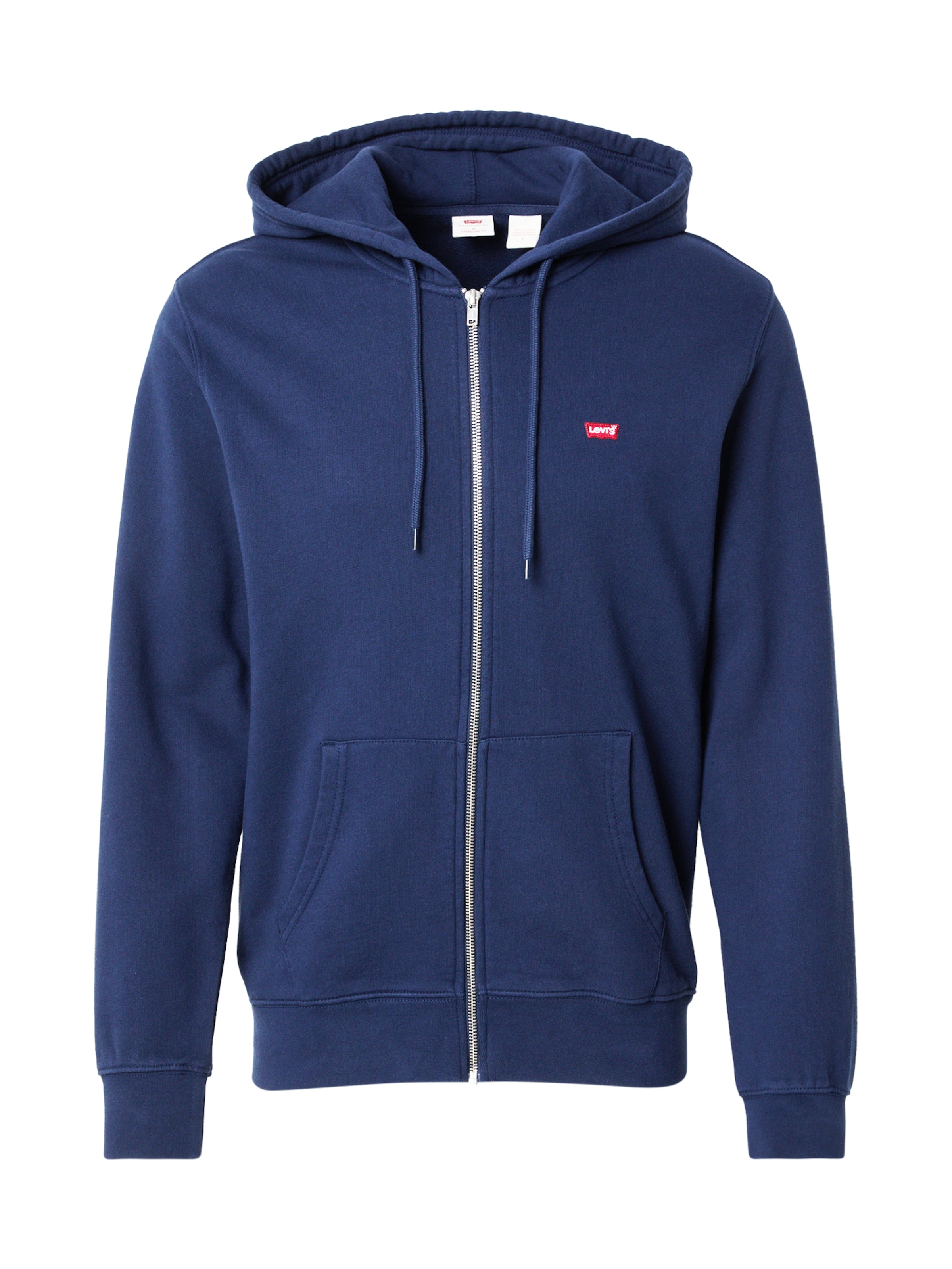 LEVI&#x27;S ® Rovný strih Tepláková bunda &#x27;Housemark&#x27; - Modrá: predná strana