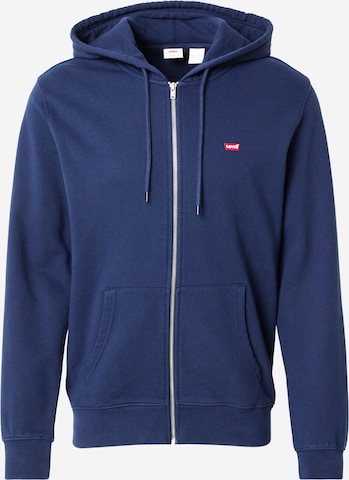 LEVI'S ®Regular Fit Gornji dio trenirke 'Housemark' - plava boja: prednji dio