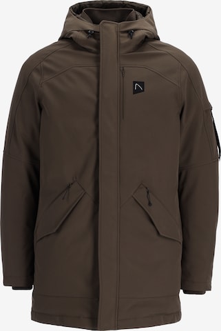 CHASIN' Parka 'Return' in Braun: Vorderseite