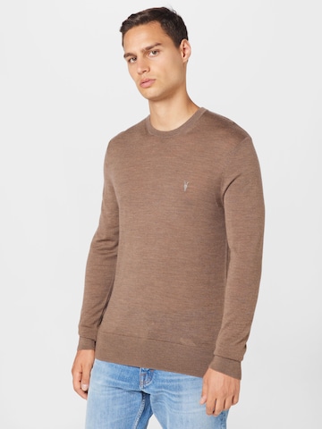 AllSaints Pullover in Braun: predná strana