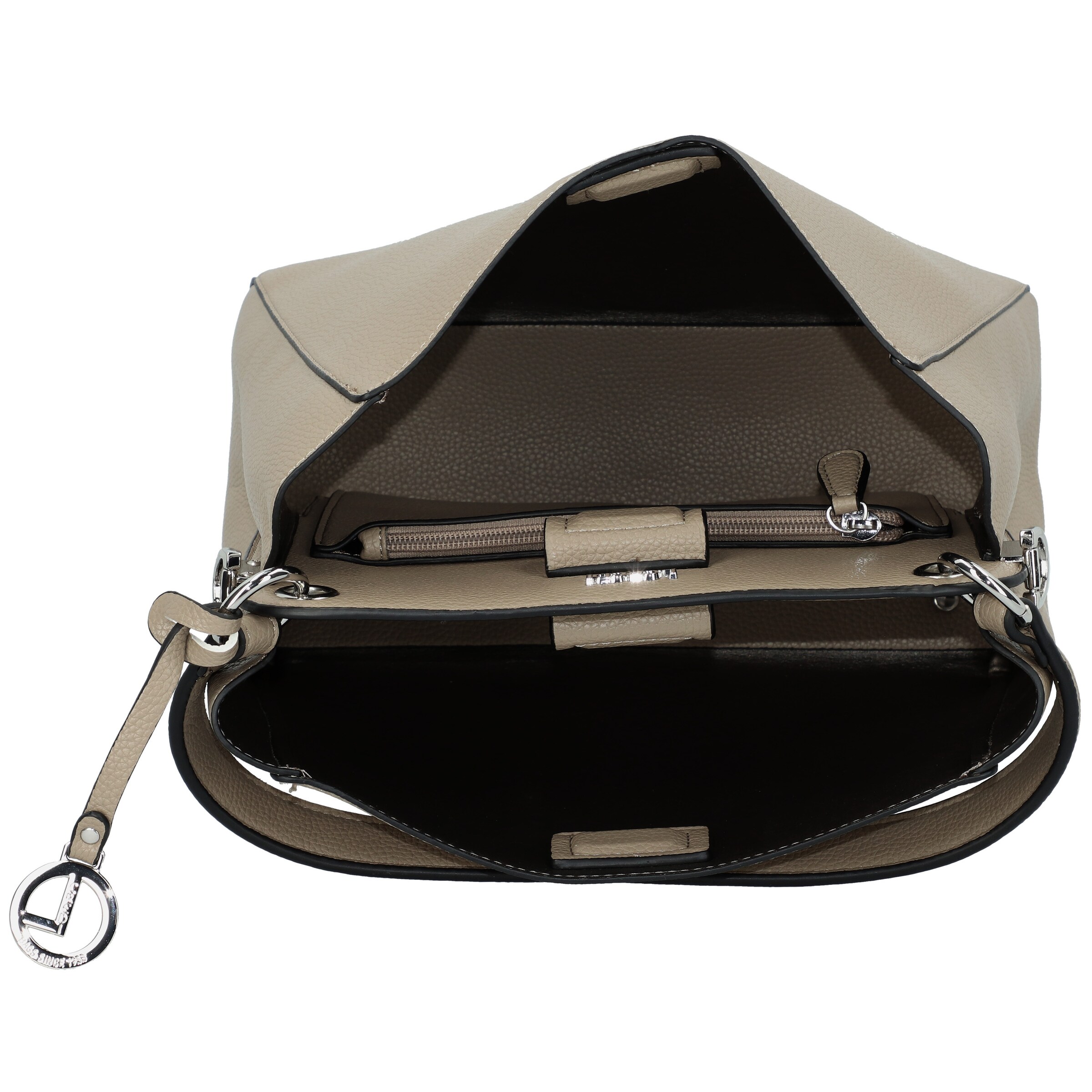 Frauen Taschen & Rucksäcke L.CREDI Handtasche 'Fabienne' in Beige - SC46406 Frauen Taschen & Rucksäcke L.CREDI Handtasche 'Fabienne' in Beige - SC46406