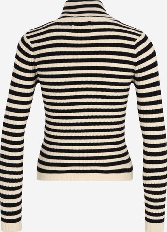 Pieces Petite Sweater 'CRISTA' in Black