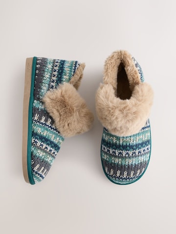 Pantoufle Next en vert