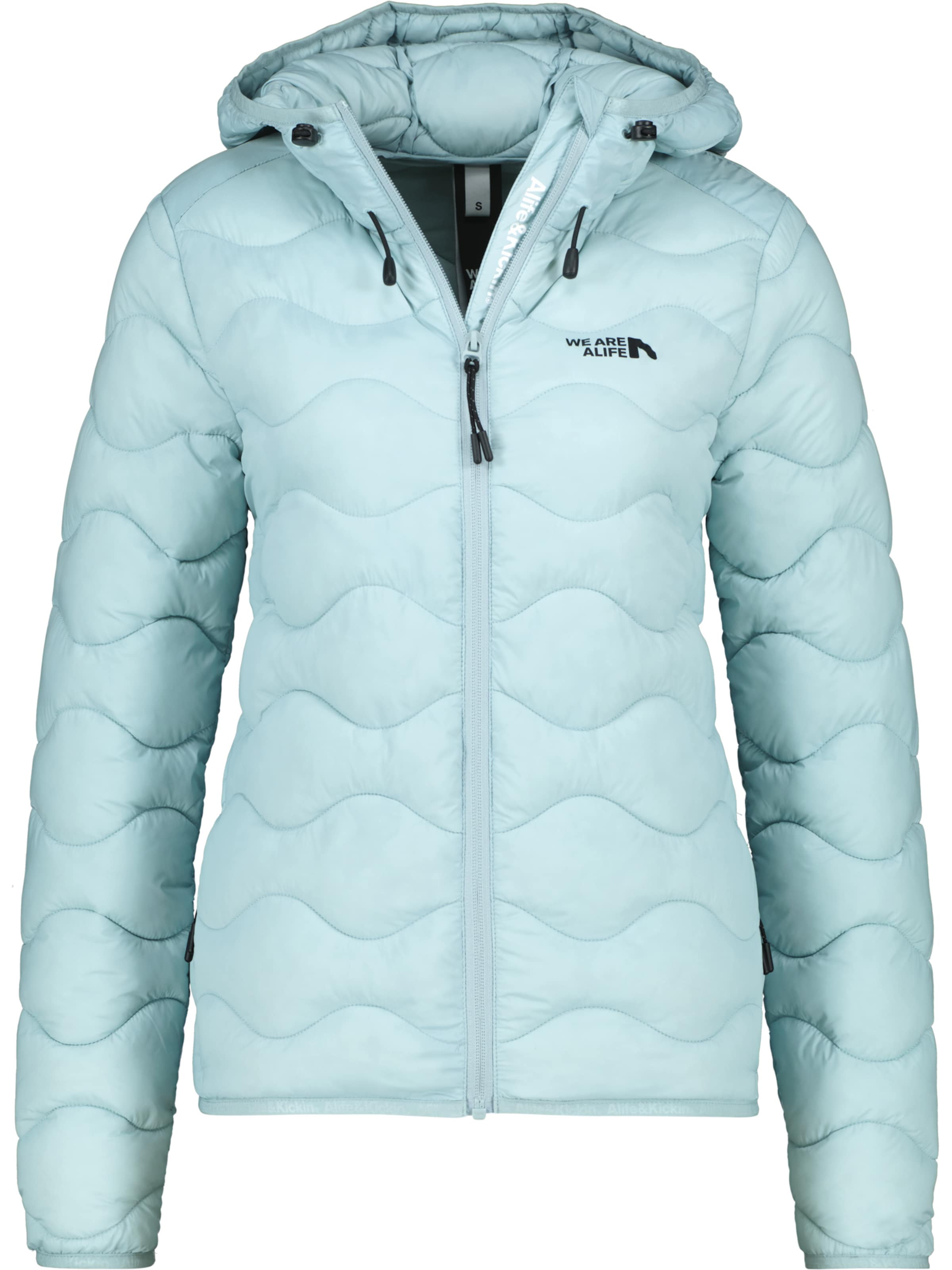 alife & kickin Between-Season Jacket 'RoxanneAK' in Blue: front