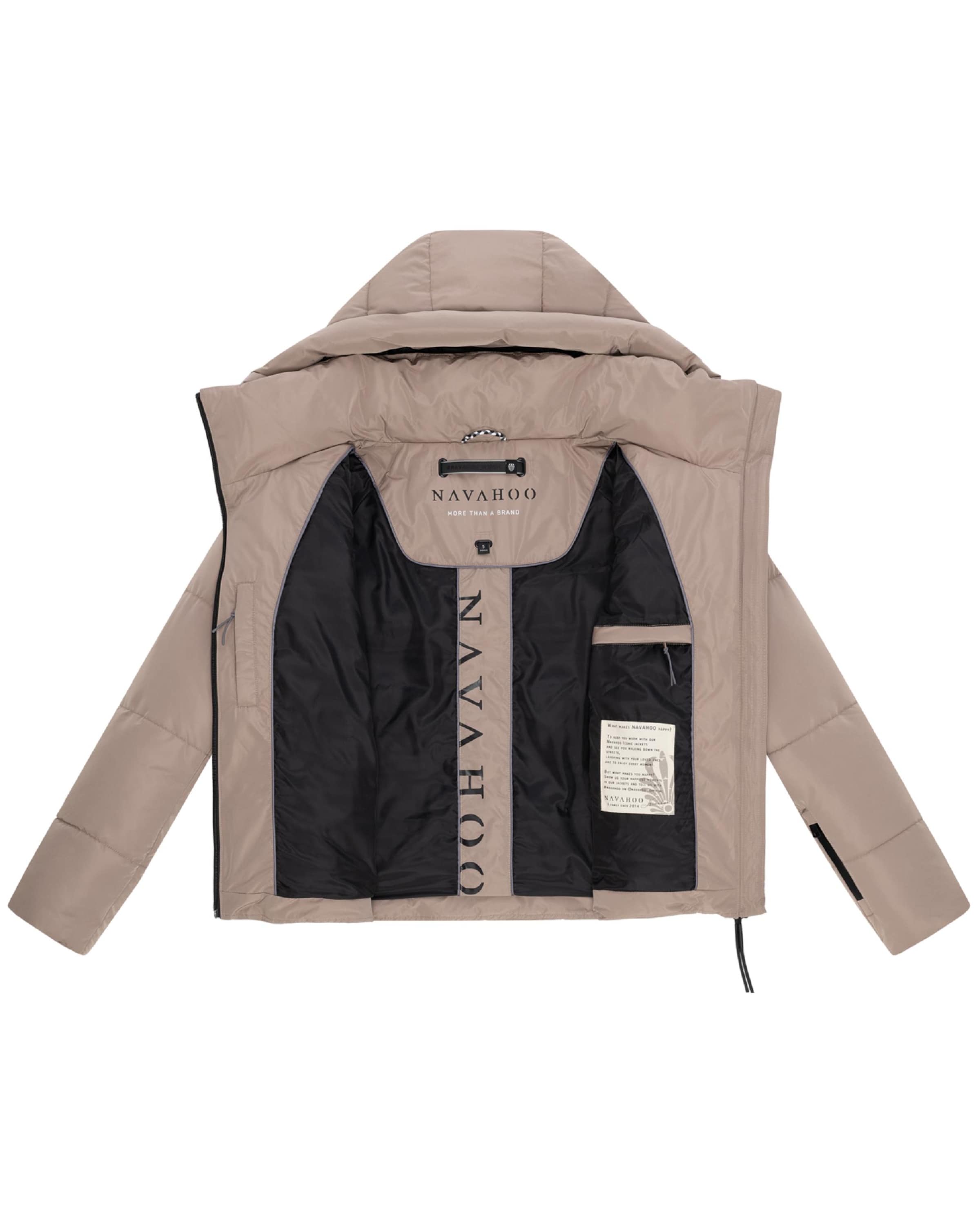 NAVAHOO Χειμερινό μπουφάν 'Frostherz XIV' σε μπεζ