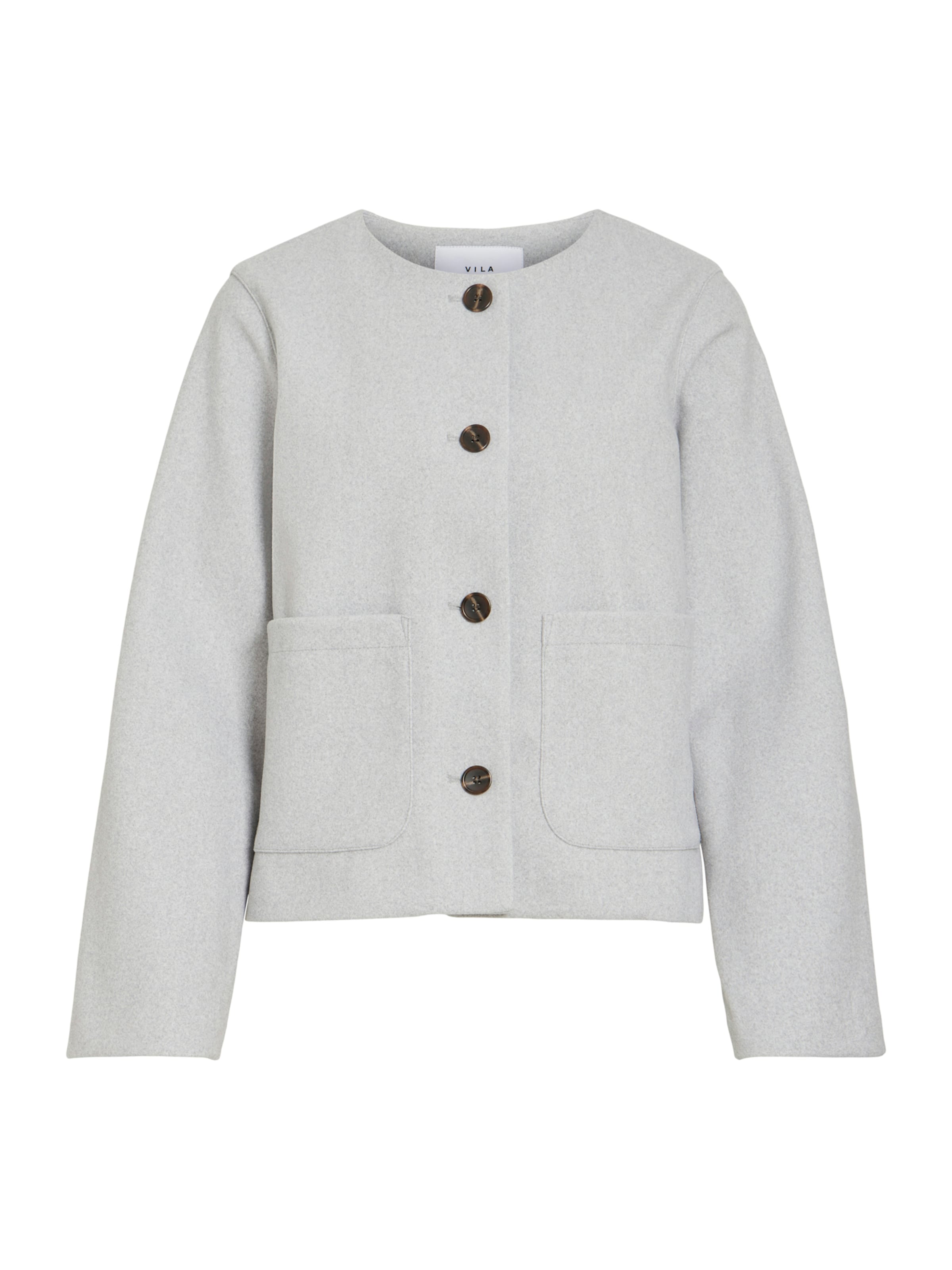 VILA Between-Season Jacket 'VIFemke' in Grey: front