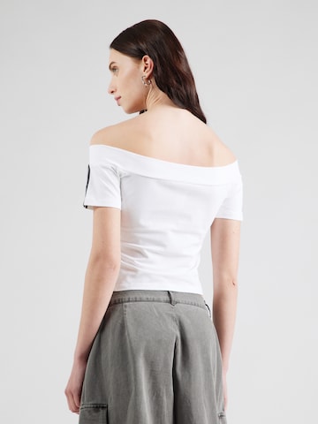 T-shirt 'Adicolor' ADIDAS ORIGINALS en blanc