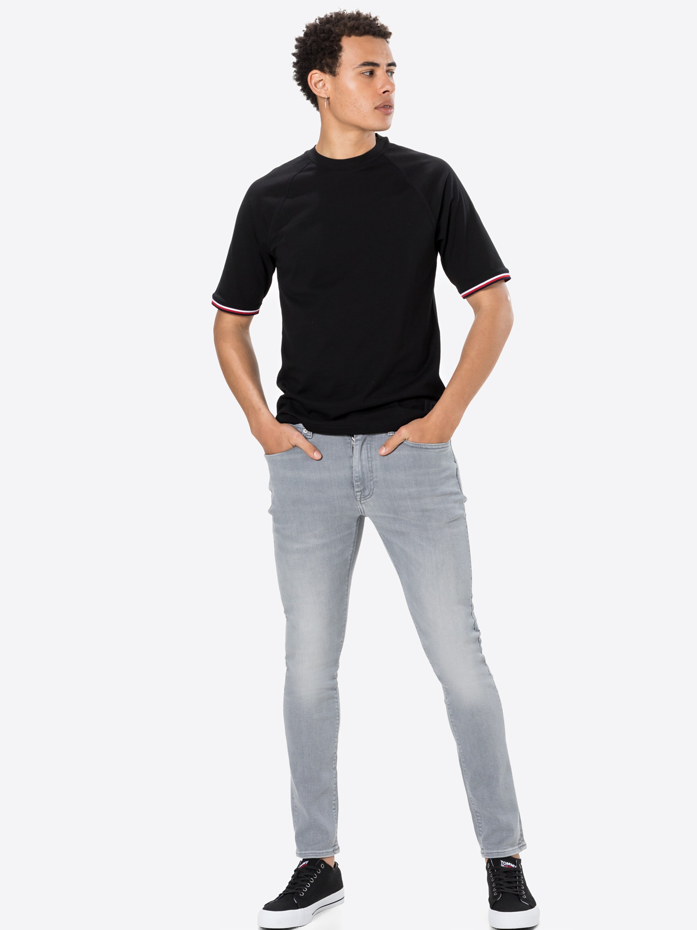 Männer Jeans TOMMY HILFIGER Jeans in Grau - KO36640 Männer Jeans TOMMY HILFIGER Jeans in Grau - KO36640